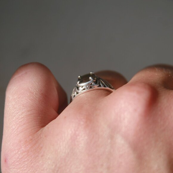 Ammolite ring - Picture 5 of 5